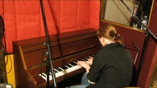 Pianist at Broadwood Studio