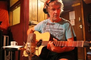 Nic Hughes recording at Broadwood Studio